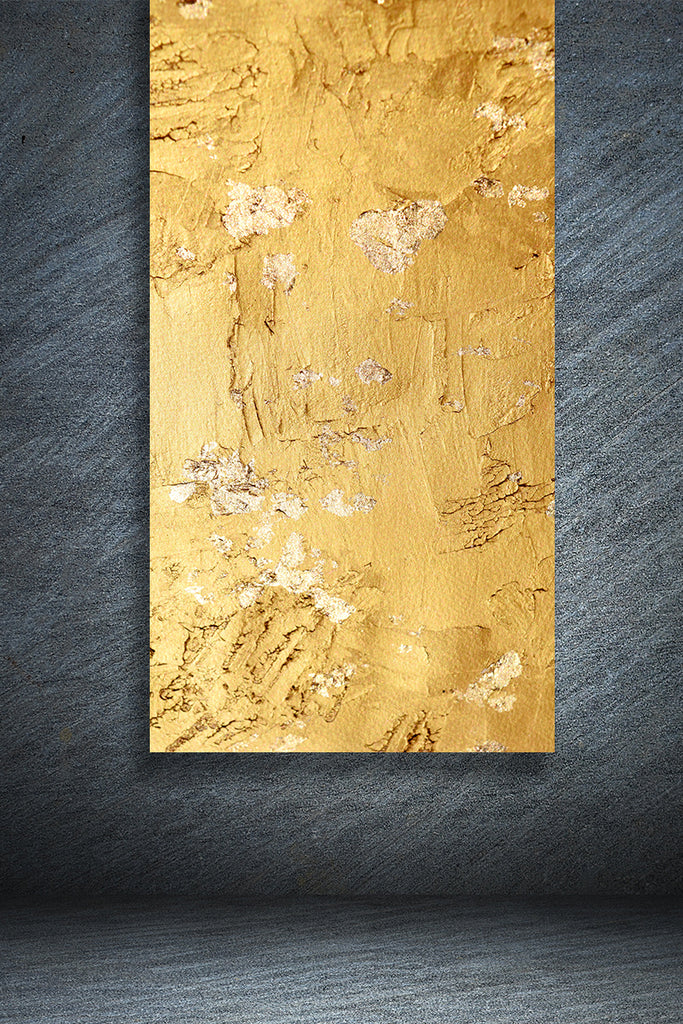 Pure Gold Oil Painting Textures Professional Portrait Backdrop