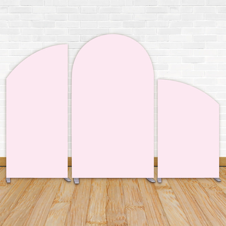 Pink Baby Shower Party Birthday Chiara Backdrop Arched Wall Covers