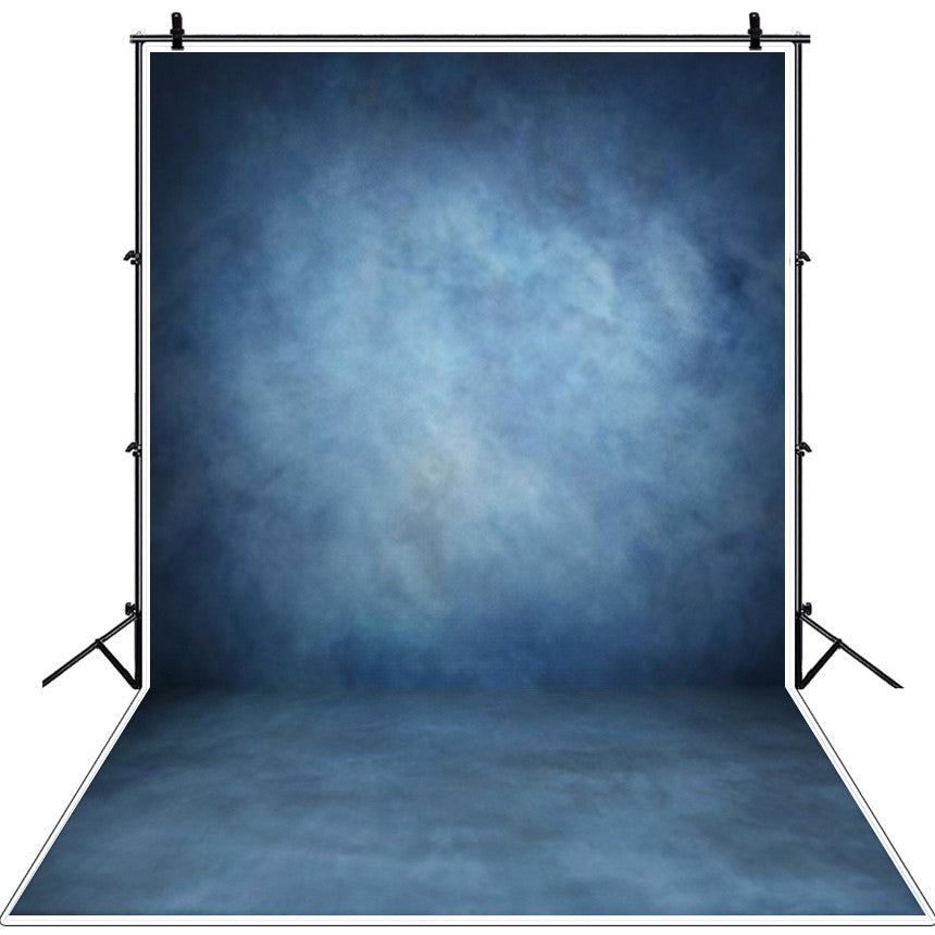 Dark Blue Abstract Photography Backdrop