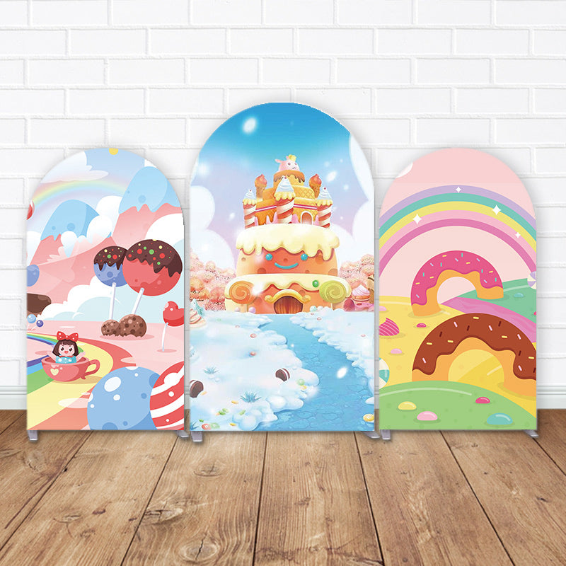 Dream Dessert World Chiara Arched Wall Backdrop Covers