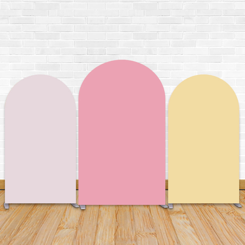 Spring Color Chiara Arched Wall Backdrop Covers For Party