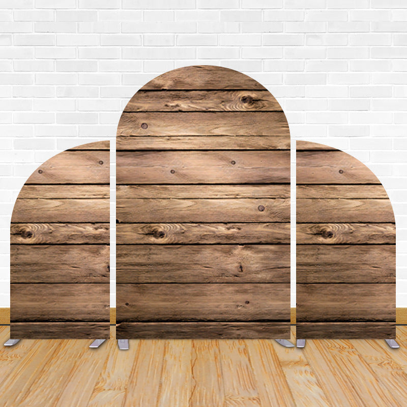 Wood Party Chiara Arched Wall Backdrop Covers